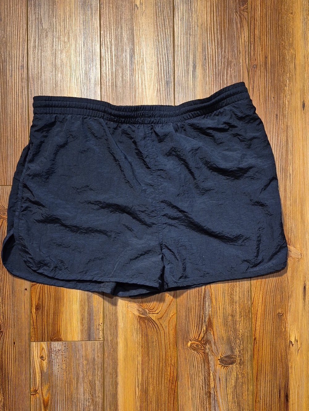 Vintage 90's Men's Athletic Works Short Nylon Swim Trunks - Sz. L